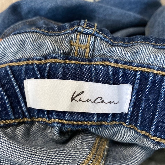 Kancan Darel Ultra High Rise Distressed Paperbag Mom Jeans Size 13 - Picture 5 of 6